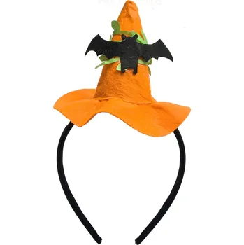 Karnevalový doplněk Malý Halloween klobouk na čelence