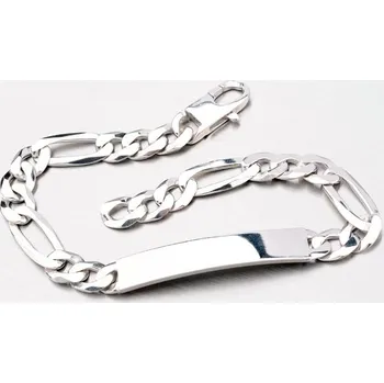 Náramek Náramek stříbro 925 destičkou na rytinu B1500878-2158-SLX délka 21 cm