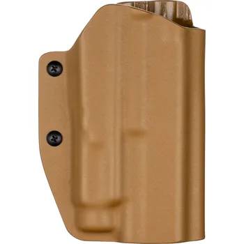 Příslušenství pro sportovní střelbu RH Holsters TAC - Glock 17/19 - Glock 19X/45 + Fenix GL19R - taktické kydexové pouzdro - coyote hnědá 3 mm Pouzdro je pro: Levák