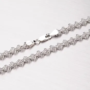 Oblečení a móda Dámský řetízek stříbro 925 kroucený ze stříbra OTTN-060-Rh délka 42 cm