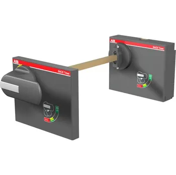 Stykač ABB Příslušenství-TMAX XT - Otočná ovládací bezpečnostní páka přes dveře RHE_EM XT5 F EMER. RETURNED 1SDA104849R0001 1SDA104849R0001