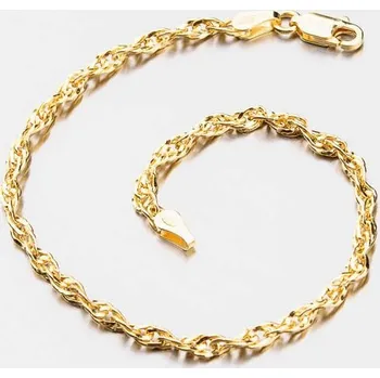 Náramek Dámský náramek stříbro 925 lambáda CHRS-15-060-AU délka 22 cm