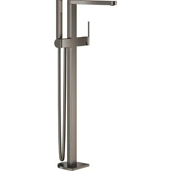 Vodovodní baterie Grohe Plus - Vanová baterie do podlahy, kartáčovaný Hard Graphite 23846AL3