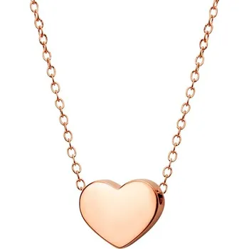 Oblečení a móda Dámský náhrdelník ocel srdcem MNCN15-131-C délka 42 cm