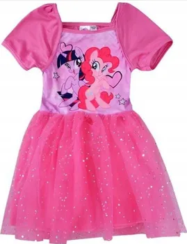 Dívčí šaty Dívčí tylové šaty My Little Ponny růžové