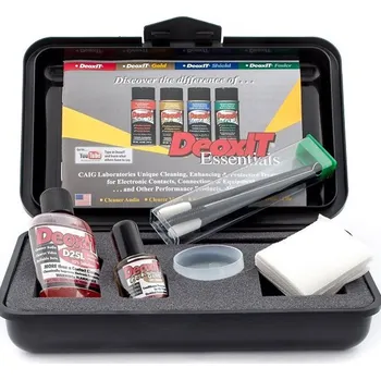 Hi-Fi systém DeoxIT® Gold Vacuum Tube Kit. Sada pro čištění elektronek, ochranu pinů a jejich patic