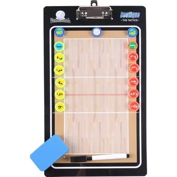 Magnetická kreslící tabulka Magnetická trenérská tabule volejbal 35x20