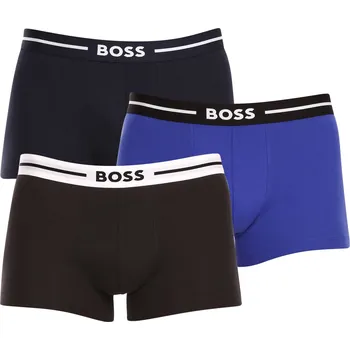 Boxerky 3PACK pánské boxerky BOSS vícebarevné (50499390 971) S Možnost vrácení zboží ZDARMA do 120 dnů!