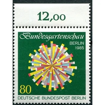Poštovní známka Deutsche Bundespost Berlin (1985) MiNr. 734 ** - Berlín - západní - Zahradnická výstava Berlín
