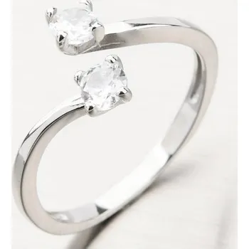 Prsten Dámský prsten stříbro 925 zirkon nastavitelný GST-11524 velikost 54