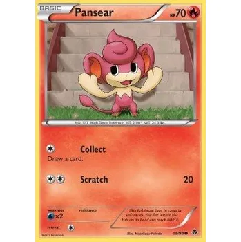 Sběratelská karetní hra Pokémon EPO 18/98 Pansear - Emerging Powers Stav: Excellent, Verze: NORMAL