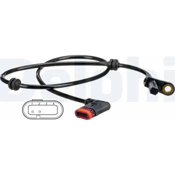 Přislušenství brzdového systému Snímač, počet otáček kol DELPHI SS20543