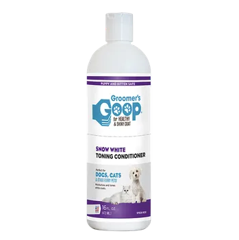 Kosmetika pro kočku Groomer's Goop Snow White Toning Conditioner 473ml