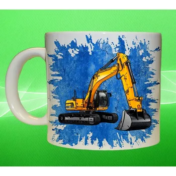 hrnek s bagrem JCB JS290 II 450ml