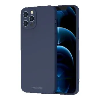Pouzdro na mobilní telefon SWISSTEN Soft Joy silikonové pouzdro na iPhone, tmavě modré Model: iPhone 15