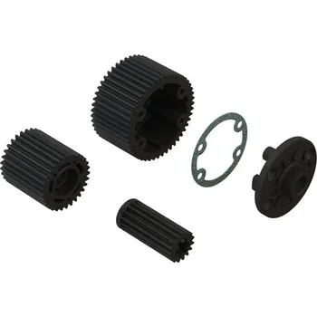 RC vybavení 1:10 Arrma Gorgon RTR: Skříň diferenciálu, ozubená kola 47T/15T, 0,8M