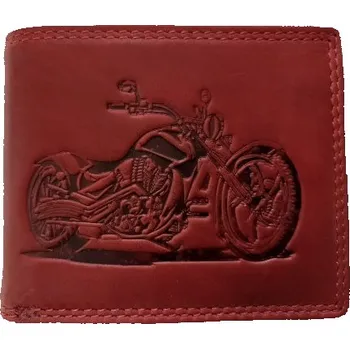 Peněženka Kožená peněženka MOTORKA RED TILLBERG