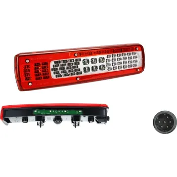 Zadní světlomet lampa zadní VOLVO-FH-,RENAUL-T--LED-levá /s SPZ/