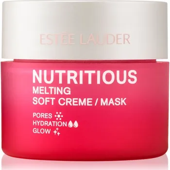 Pleťový krém Estée Lauder Nutritious Melting Soft Creme/Mask zklidňující lehký krém a maska 2 v 1 15 ml