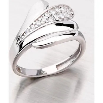 Prsten Dámský prsten stříbro 925 zirkon HK-513-OKS velikost 51