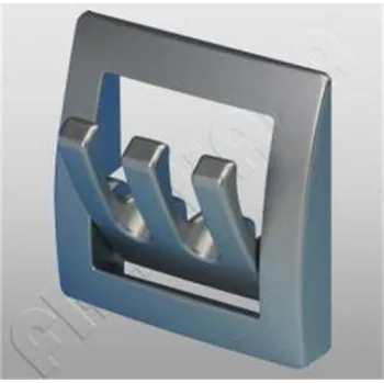 Držák na ručník Sklopný háček matný chrom (Doplňky)