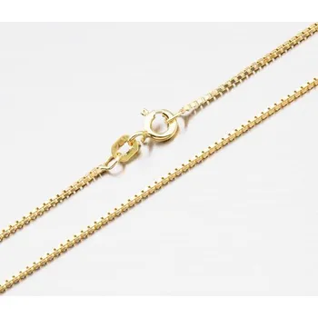 Řetízek Řetízek stříbro 925 pozlacený Venezia CHRS-16-019-D/C-AU délka 40 cm