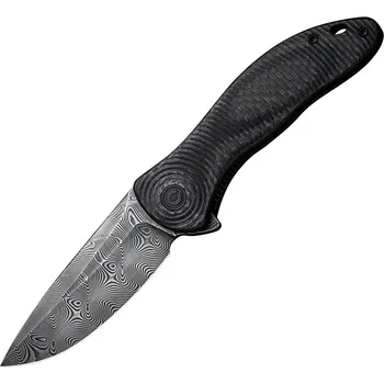 kapesní nůž Zavírací nůž Civivi Synergy3 Damascus Black G10
