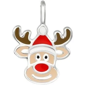 Přívěsek Majya Stříbrný přívěsek VÁNOČNÍ SOB Ag/; ≤0,55 g 10579