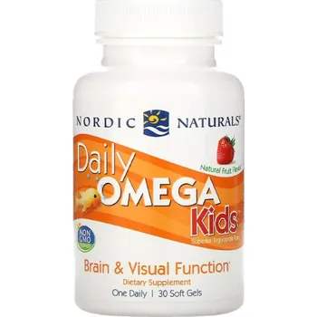 Zdraví Nordic Naturals - Daily Omega Kids, 30 softgel kapslí