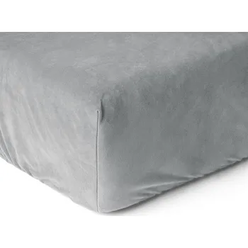 Prostěradlo Sleeptime Sametové prostěradlo šedé Velikost: 160x200