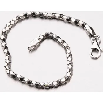 Náramek Dámský náramek stříbro 925 stříbra CHRS-COR-P-300 délka 17 cm