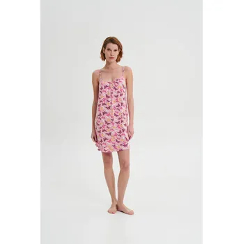 Vamp - Noční košile na ramínka 19791 - Vamp rose nude M