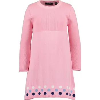 Dívčí šaty Dívčí pletené šaty Blue Seven růžové velikost 116 (773663)