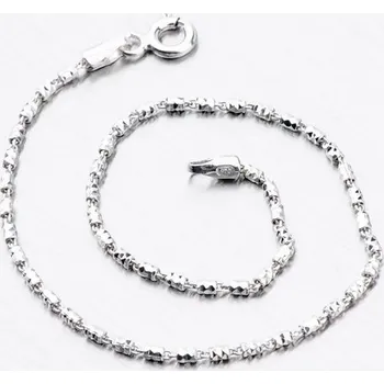 Šperk Dámský náramek stříbro 925 zdobený facetami CHRS-TUBE2BRT-FT-030 délka 19 cm