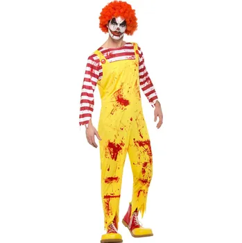 Karnevalový kostým Halloween kostým Vražedný klaun M