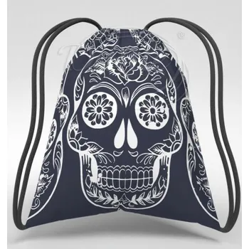 Dekorativní polštářek Dante Vak na ramena Mexická lebka - 40 x 40 cm