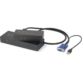 KVM přepínač Belkin OmniView® USB CAT5 Extender & KVM Switch