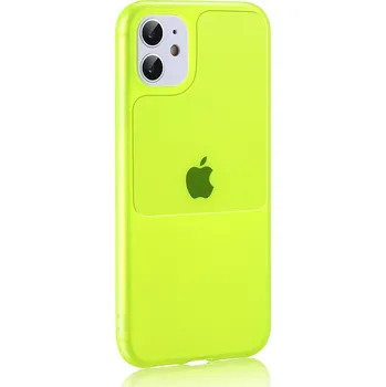 Pouzdro na mobilní telefon Pouzdro TEL PROTECT Window pro Iphone 11 Pro Lime