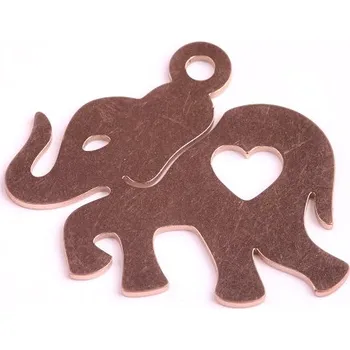 Přívěsek Ocelový přívěsek na krk slon č.1