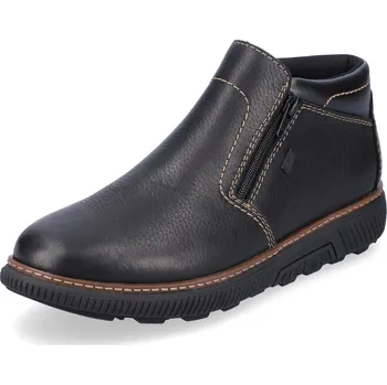 Pánská zimní obuv PÁNSKÉ KOTNÍKOVÉ BOTY RIEKER B3350-00 ČERNÁ Barva: Černá, Velikost: 44