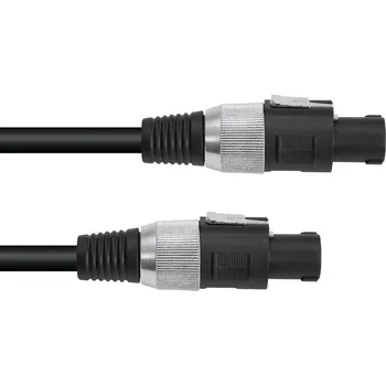 Příslušenství ke zvukové technice Omnitronic reproduktorový kabel Speakon/Speakon, 2x 2,5 mm, 20 m, černý