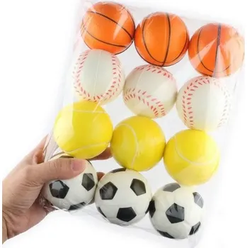 Hopsací míček - fotbal 6.5 cm