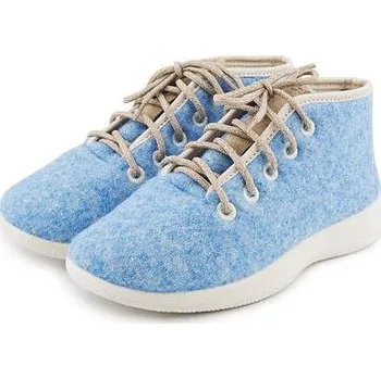 Dámské tenisky Vlnka Vlněné kotníkové tenisky Woolee modrá velikost obuv dospělí 41