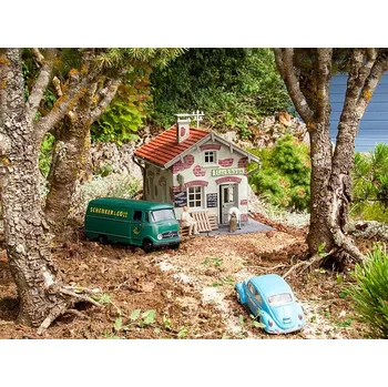 Modelová železnice Pekárna s osvětlením G - Faller Pola 331113 (Zahradní železnice)