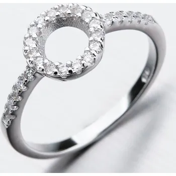 Prsten Dámský prsten stříbro 925 zirkon GST-11270 velikost 61