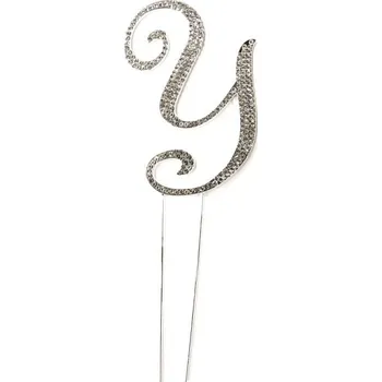 Jedlá dekorace na dort Dortisimo Zápich do dortu Písmeno Y 11 cm