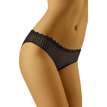 Dámské spodní prádlo Černé pruhované kalhotky Mickey od Wol-Baru, M i510_40753145491