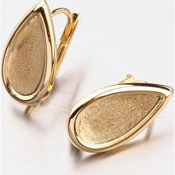 Náušnice Dámské náušnice žluté zlato 585 42-31520