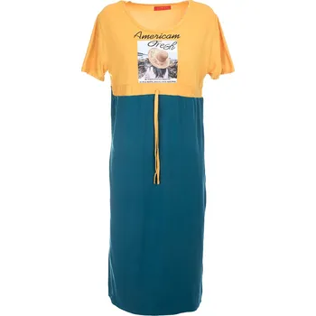 Dámská noční košile Noční košile American fresh - žlutá Velikost: M