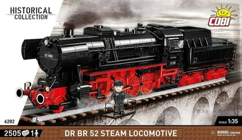 Stavebnice COBI COBI Historical Collection 6282 Parní lokomotiva DR BR 52 s tendrem